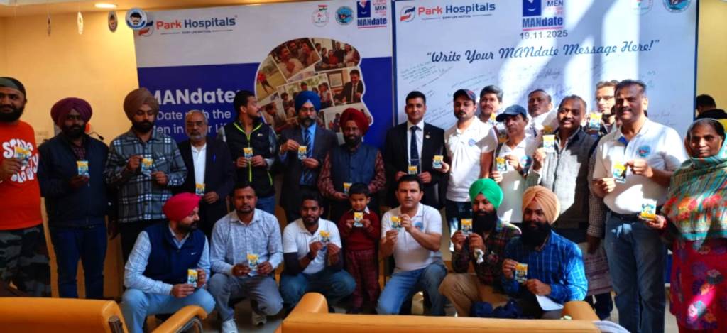 International Mens Day 250 checked in wellness health camp at Park Hospital